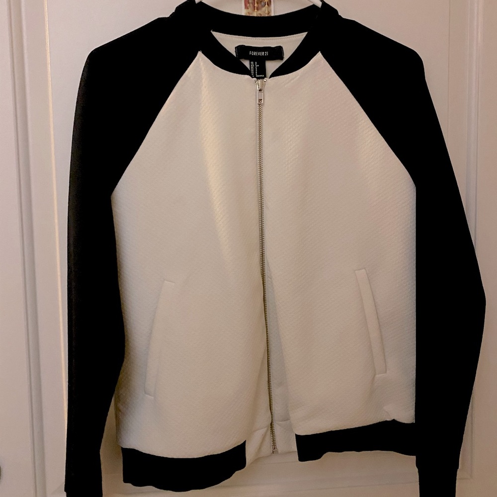 FOREVER 21 panda jacket